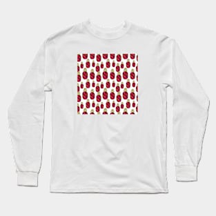 Pineapple Pattern Long Sleeve T-Shirt